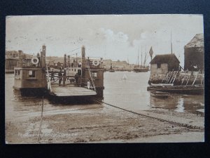 Isle of Wight COWES The Floating Bridge c1906 Postcard by J. Welch & Sons