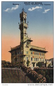 Castello Mackenzie, Saluti Da Genova, Genova (Liguria), Italy, 1900-1910s