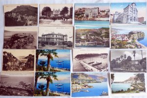 BU142 - Monaco - 75 Topographical postcards 