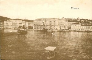 Italy Trieste harbour navigation ships port