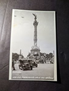 Mint Mexico PPC Postcard Mexico City Independence Celebration City Center Statue