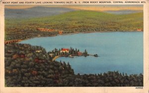 Rocky Point and Fourth Lake Adirondack Mountains, New York