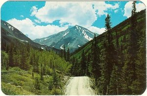 Torrey's Peak, Loveland Pass, Colorado, Vintage Chrome Postcard