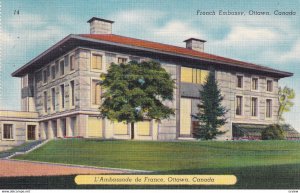 OTTAWA, Ontario, Canada, PU-1951; French Embassy