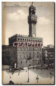 Postcard Old Florence Palazzo Vecchio