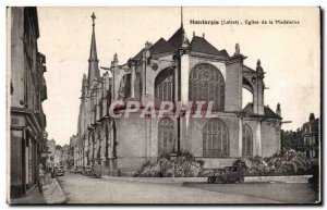 Old Postcard Montargis Madeleine Church