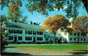 Old Storrowton Tavern Colonial West Springfield Massachusetts MA Postcard VTG 