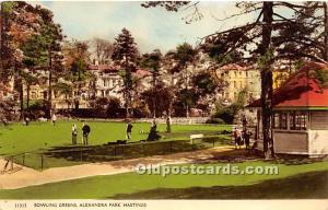 Bowling Greens, Alexandra Park Lawn Bowling 1959 