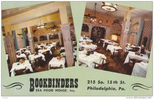 Interior view,  Bookbinders Sea Food House,  Inc. Philadelphia,  Pennsyvania,...