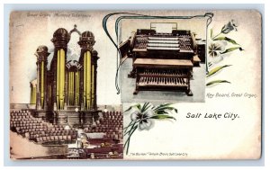 C. 1900-07 Salt Lake City Great Organ Postcard P191E