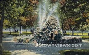 Pioneer Fountain, Lincoln Park - Greeley, Colorado CO  