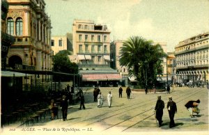 Algeria - Algiers. Republic Square