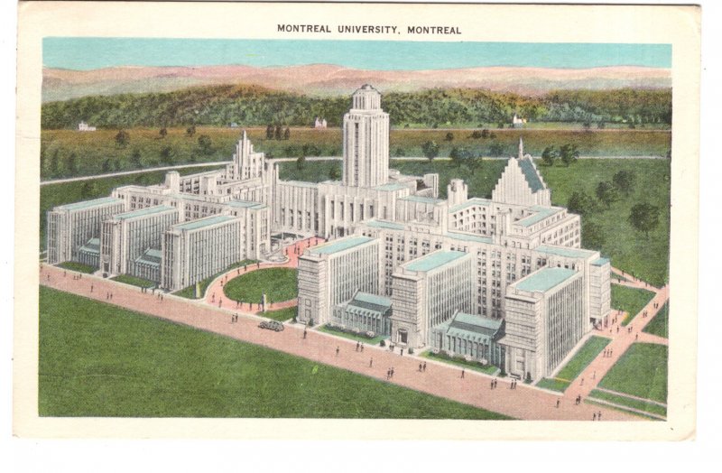 Montreal University, Montreal, Quebec, Used 1951