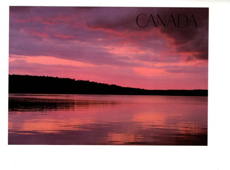 Large 5 X 7 Northern Sunset, Canada