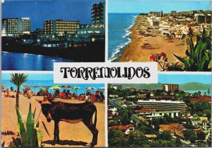 Spain Torremolinos Costa Del Sol Vintage Postcard BS.25