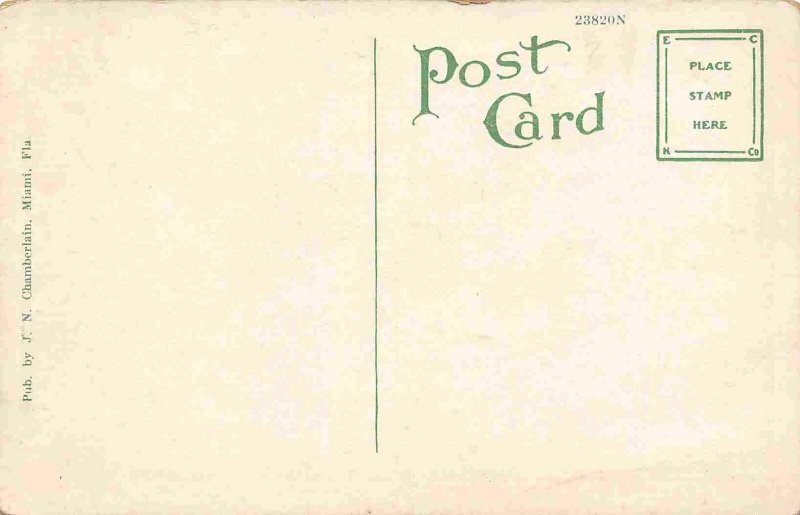 Fisher's Casino Miami Beach Florida 1920s postcard