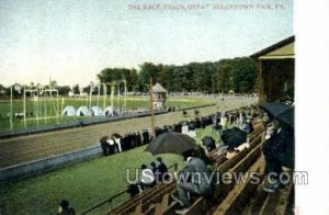 The Race Track, Great Allentown Fair - Pennsylvania PA  