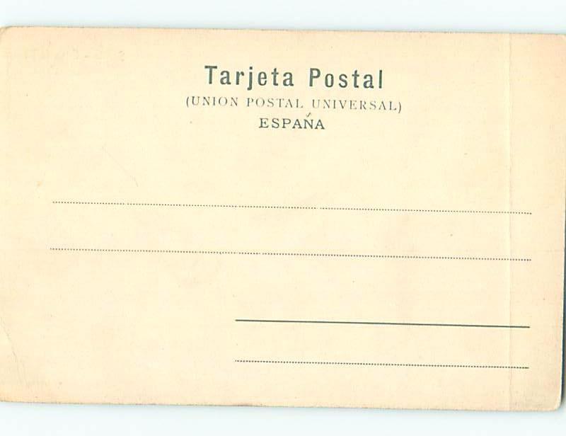 1904 postcard CASA DE PILATOS GALERIA ALTA Seville - Sevilla Spain F5192