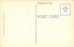 Youngstown Ohio 1940s Postcard Central Tower Public Square