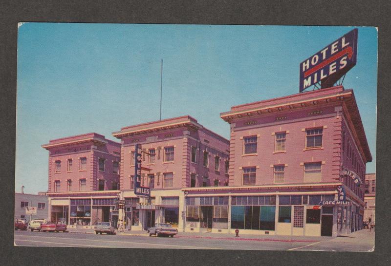 Hotel Miles Historic Building Postcard Advertising, Salt Lake City, Utah