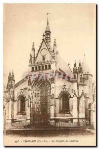 Old Postcard Thouars D S of the Chateau Chapel