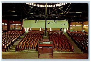 1974 George Stuart Auditorium Grand Piano Allen Organ North Carolina NC Postcard