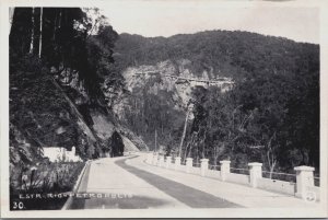 Brazil Estr Rio Petropolis Vintage RPPC C124