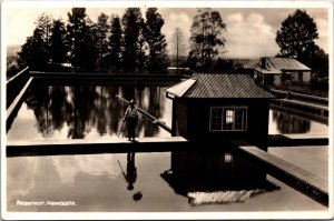 South Africa Reservoir Newcastle Vintage RPPC 09.63