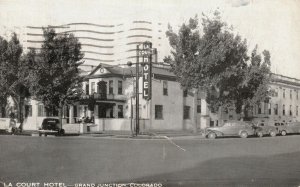 Vintage Postcard 1953 View of LA Court Hotel Grand Junction Colorado CO