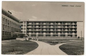 Romania 1961 Used Postcard Mamaia Hotel Central Tourism Architecture