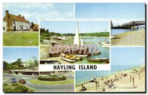 Postcard Modern Hayling Island The Royal Oak The Perry Amusement park
