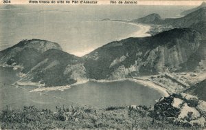 Brazil Rio de Janeiro Sugar Loaf cable car Bondinho Pão de Açúcar Postcard 08.44