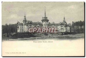 Postcard Old Hotel Doldez Zurich