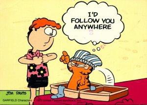 Comics Humour Garfield I'd Follow You Anywhere 1982