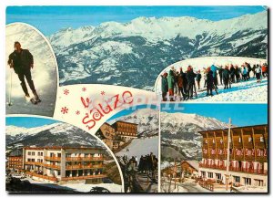 Modern Postcard Le Sauze Alpes de Haute Provence