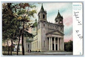 Richmond Virginia VA Postcard Cathedral Of The Sacred Heart Exterior 1906 Tuck