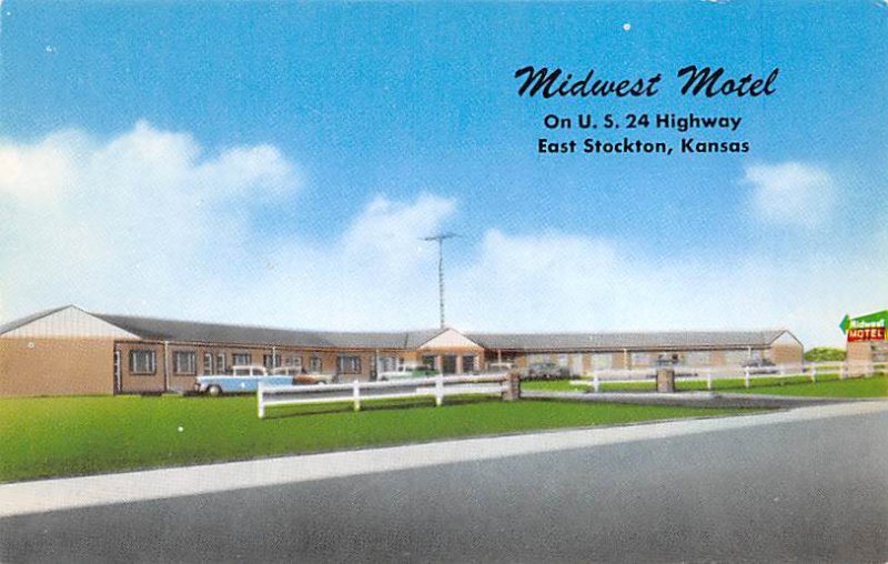 Midwest motel On US 24 Highway East Stockton Kansas