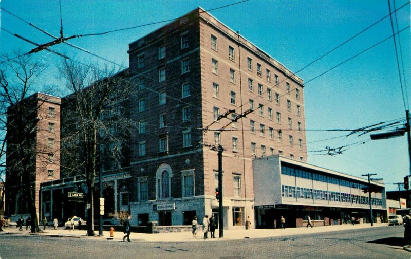The Lord Nelson Hotel Postcard Vintage Nova Scotia 1965 Halifax  