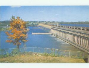 Unused Pre-1980 BRIDGE SCENE Muscle Shoals Alabama AL HQ9025