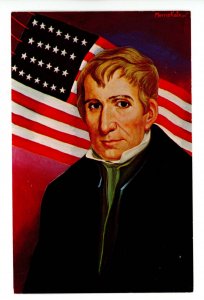 U. S. President - William Henry Harrison   Artist: Morris Katz