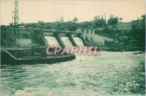 Old Postcard The Valley of the Vienne Rock Dam is the Isle Jourdain