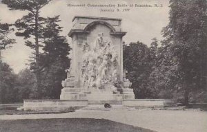 New Jersey Princeton Monument Commemorating Battle Of Princeton Albertype