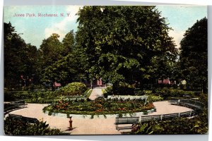Postcard NY Rochester Jones Park