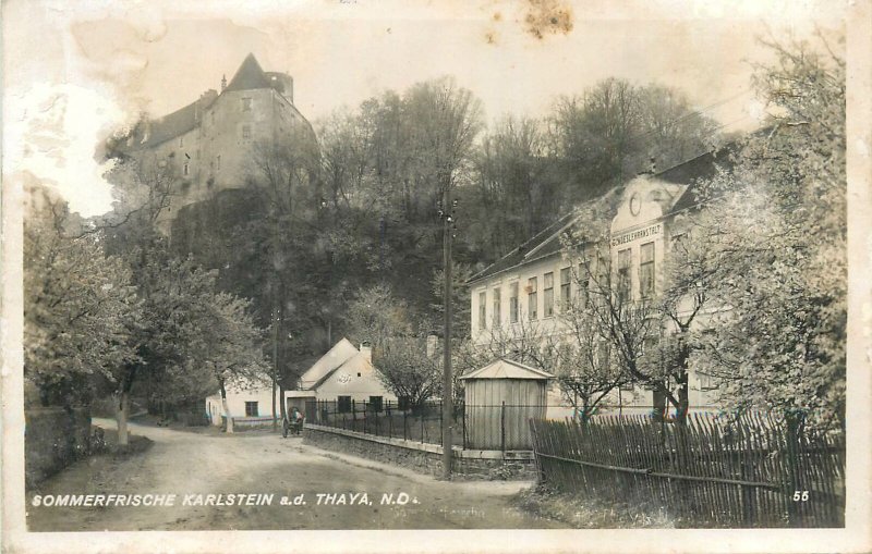 Postcard Austria Sommerfrische Karlstein