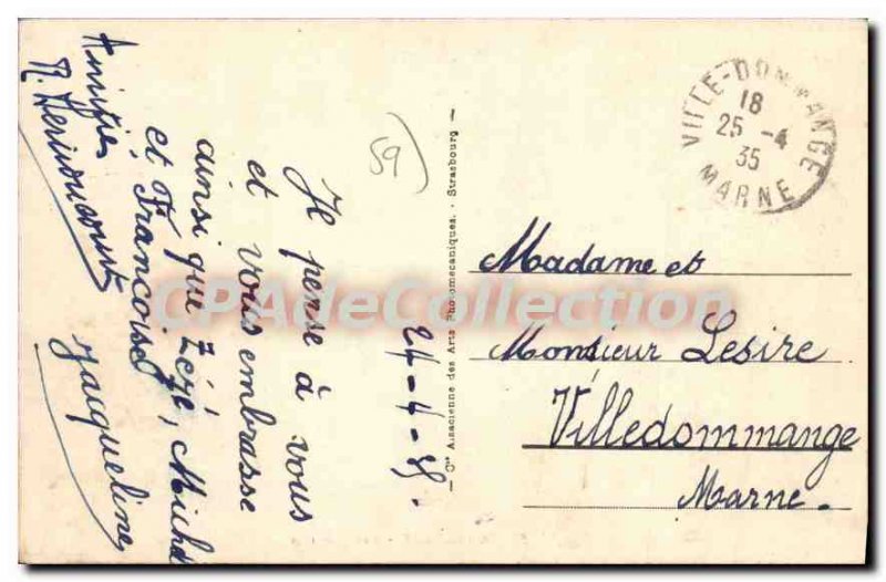 Old Postcard Dunkirk Vue Generale