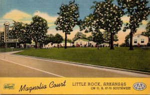 Arkansas Little Rock Magnolia Court Curteich