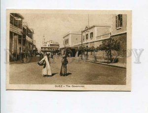 3173822 EGYPT SUEZ The Governorat Vintage postcard