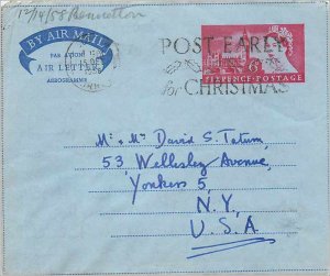 Entier Postal Stationery Postal Aerogramme Aeogram Great Britain Great Britain
