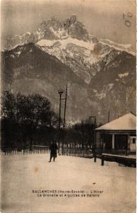 CPA SALLANCHES - L'Hiver - La Grenette et AIGUILLEs (450029)