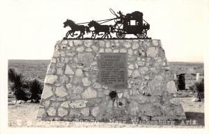 D32/ Wickenburg Arizona Az Real Photo RPPC Postcard c30s Massacre Memorial